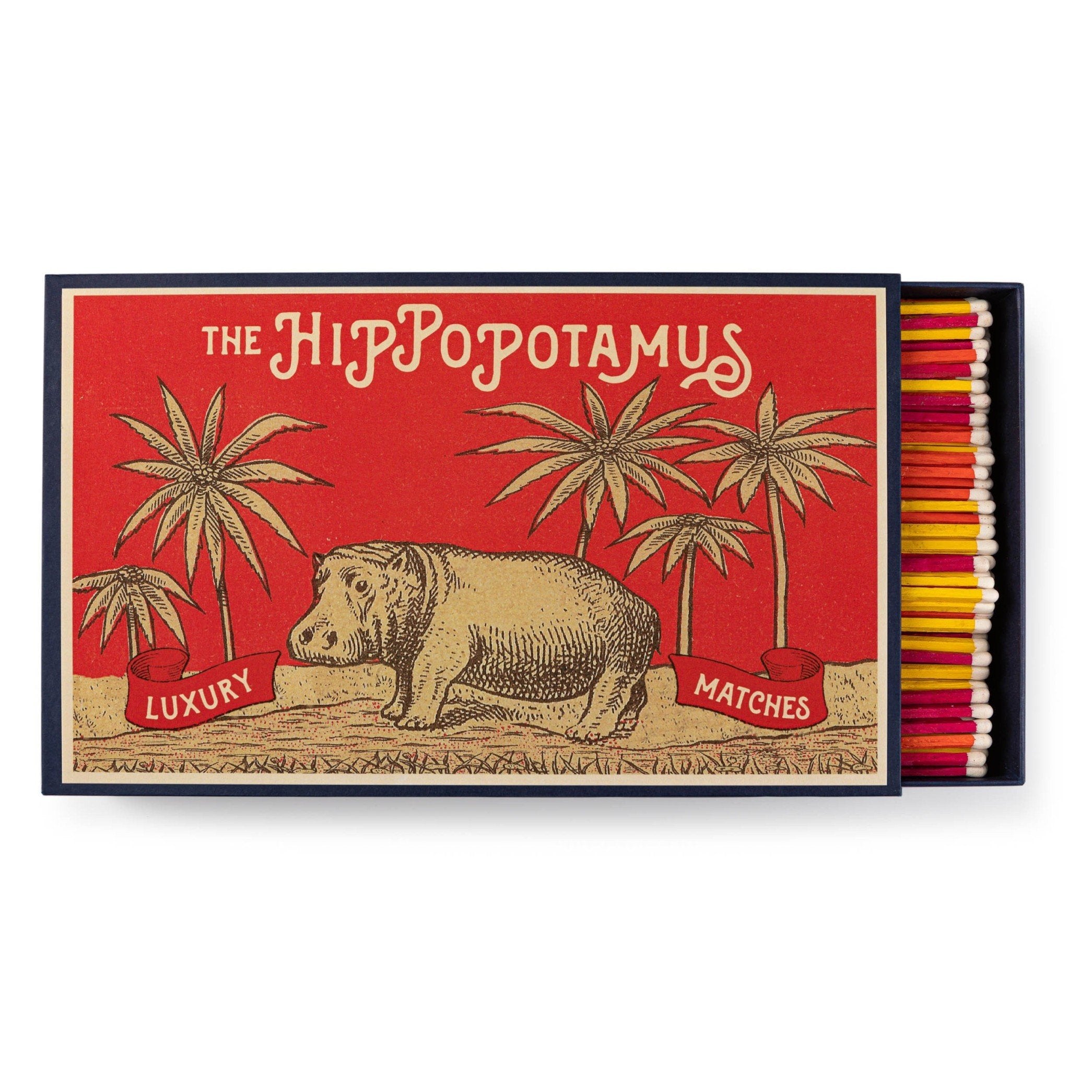 Hippopotamus Giant fyrstikker XL