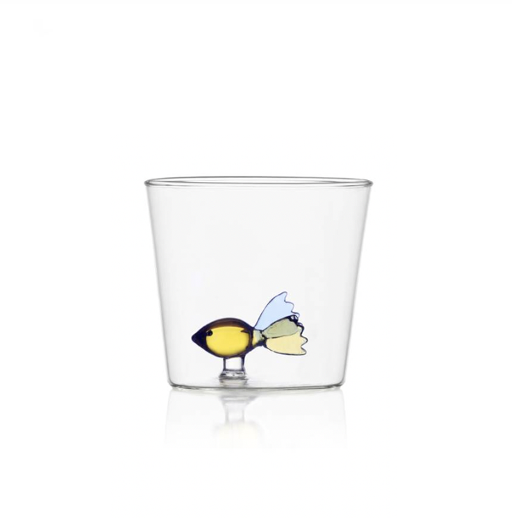 Fish Tumbler glass