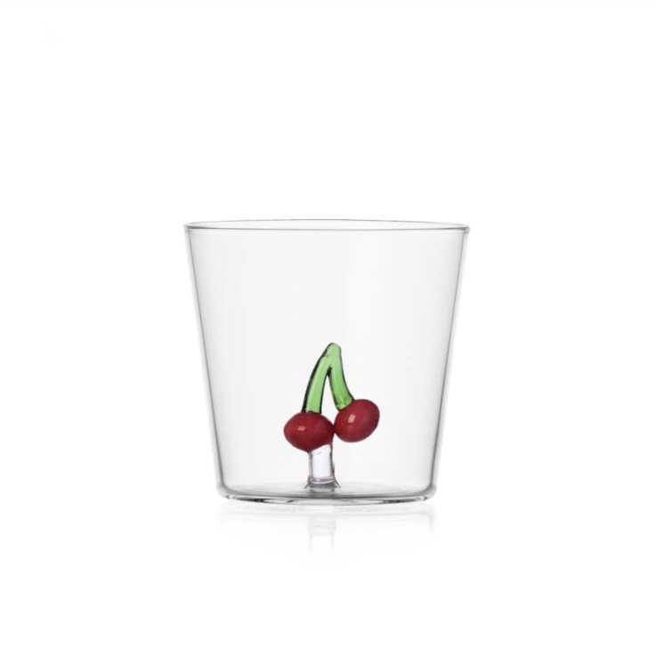 Cherry Tumbler glass