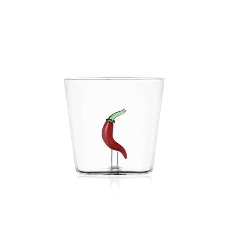 Chili Tumbler glass