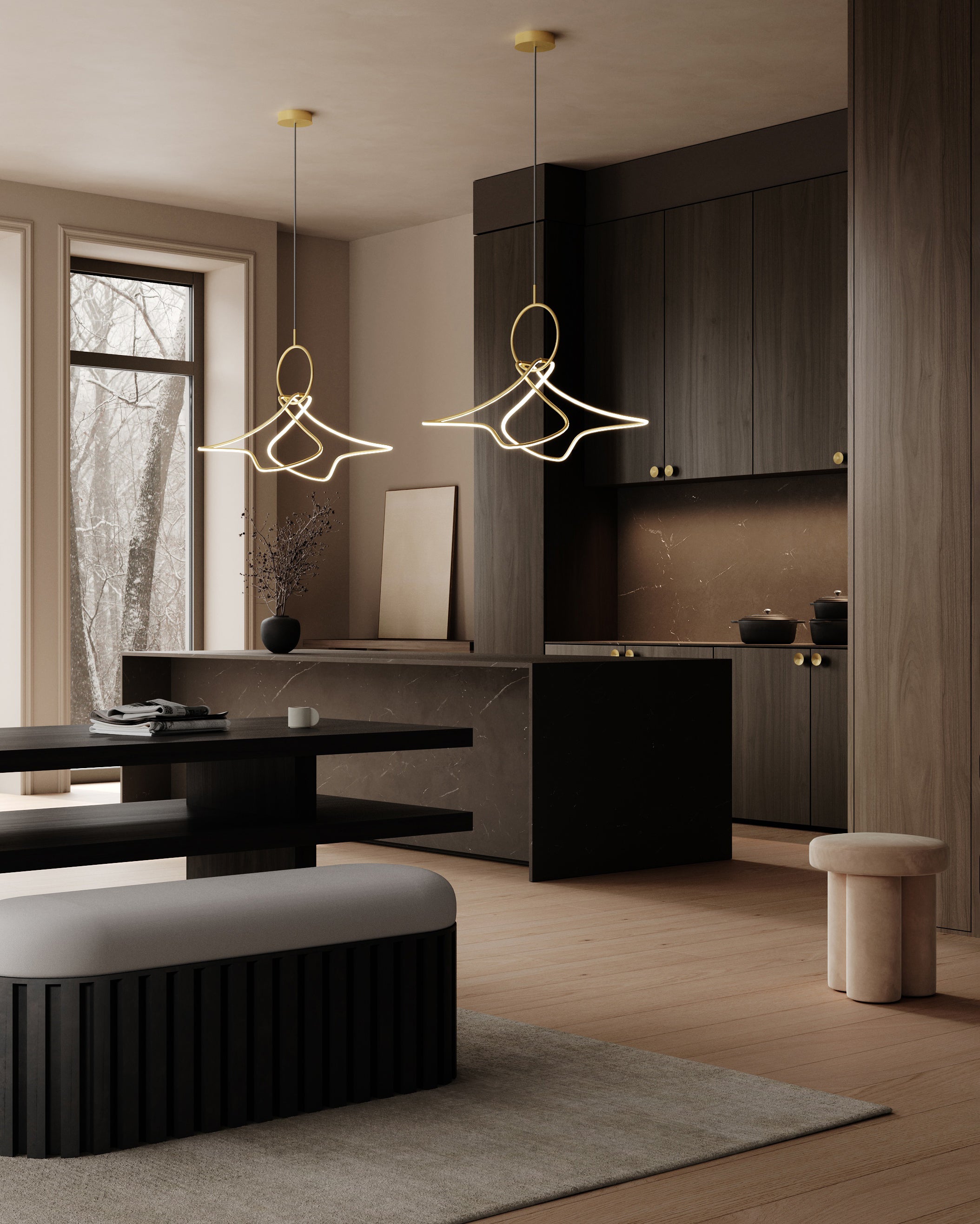Komo Chandelier, Mini - Taklampe