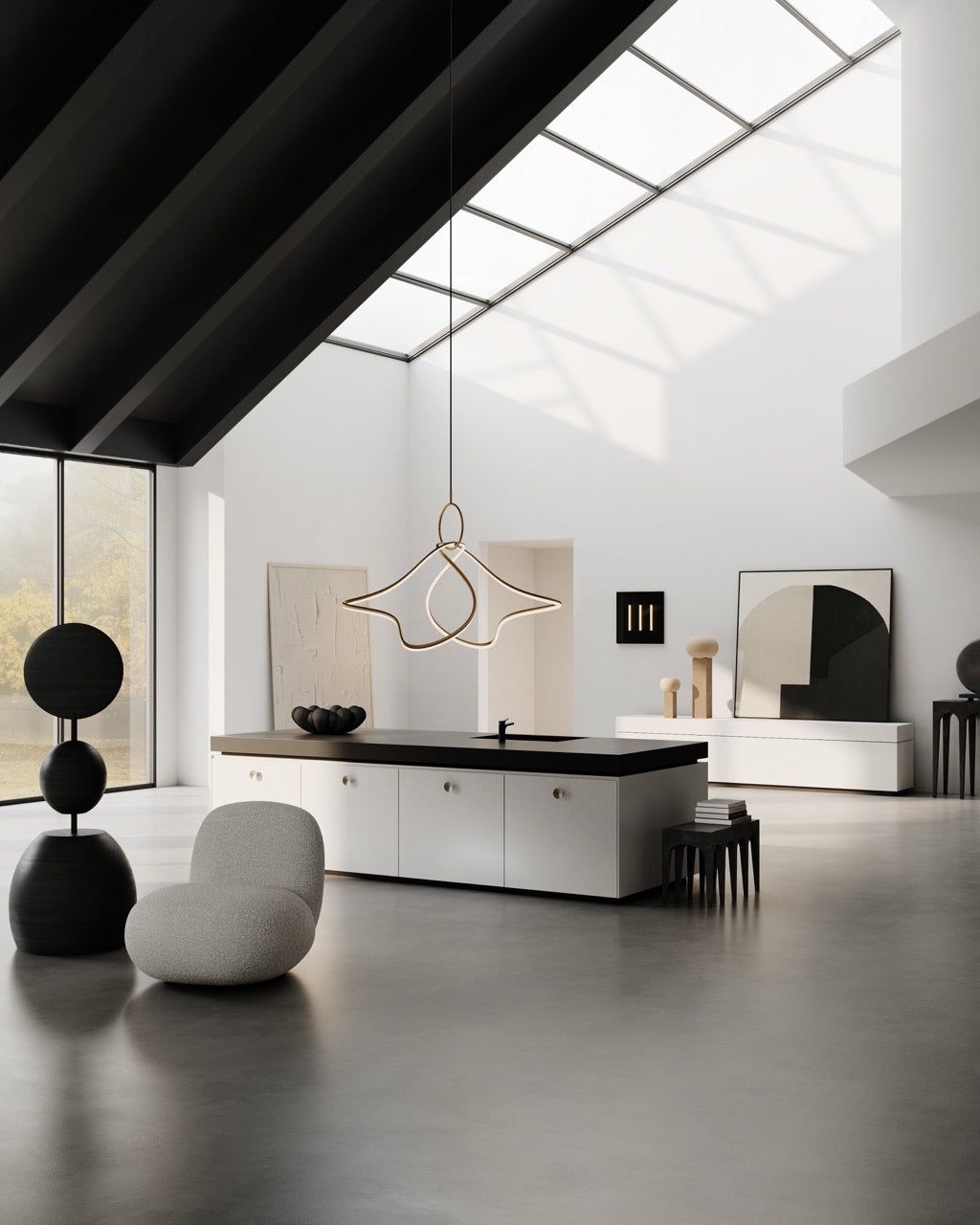 Komo Chandelier, Big - Taklampe